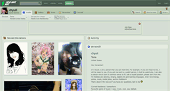 Desktop Screenshot of chyuii.deviantart.com