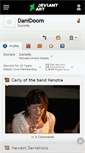 Mobile Screenshot of danidoom.deviantart.com