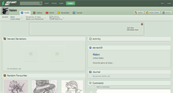 Desktop Screenshot of naien.deviantart.com