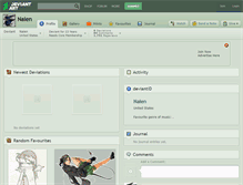 Tablet Screenshot of naien.deviantart.com