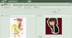 Desktop Screenshot of finlin.deviantart.com