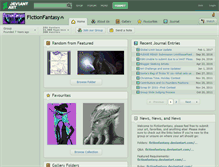 Tablet Screenshot of fictionfantasy.deviantart.com