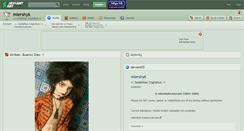 Desktop Screenshot of miershyk.deviantart.com