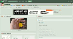 Desktop Screenshot of constalina.deviantart.com
