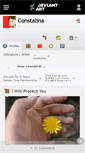 Mobile Screenshot of constalina.deviantart.com