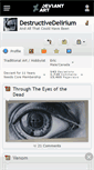 Mobile Screenshot of destructivedelirium.deviantart.com