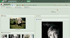 Desktop Screenshot of danielcarter.deviantart.com