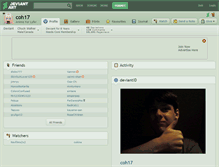 Tablet Screenshot of coh17.deviantart.com