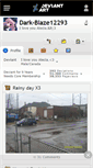 Mobile Screenshot of dark-blaze12293.deviantart.com