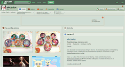 Desktop Screenshot of electralux.deviantart.com