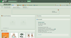 Desktop Screenshot of lennon-marx.deviantart.com