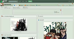 Desktop Screenshot of chachacrazy.deviantart.com