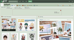 Desktop Screenshot of muffinpuff.deviantart.com