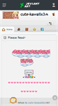 Mobile Screenshot of cute-kawaiix3.deviantart.com