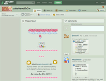 Tablet Screenshot of cute-kawaiix3.deviantart.com