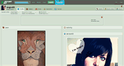 Desktop Screenshot of angro88.deviantart.com