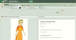 Desktop Screenshot of kuakusi.deviantart.com