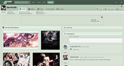 Desktop Screenshot of damelodie.deviantart.com