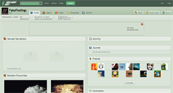 Desktop Screenshot of fakefeelings.deviantart.com