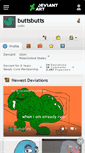 Mobile Screenshot of buttsbutts.deviantart.com