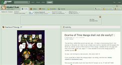 Desktop Screenshot of miyako13lee.deviantart.com