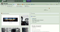 Desktop Screenshot of mike-gray.deviantart.com