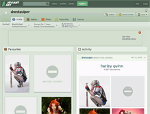 Tablet Screenshot of drankzuiper.deviantart.com