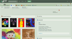 Desktop Screenshot of jho.deviantart.com