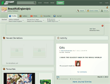 Tablet Screenshot of beautifulenglandplz.deviantart.com