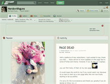 Tablet Screenshot of nerdswithguns.deviantart.com