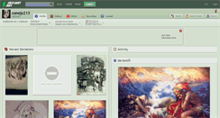 Desktop Screenshot of conejo213.deviantart.com