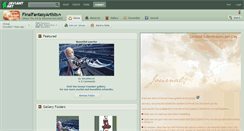 Desktop Screenshot of finalfantasyartists.deviantart.com