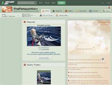 Tablet Screenshot of finalfantasyartists.deviantart.com