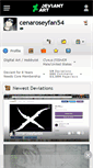Mobile Screenshot of cenaroseyfan54.deviantart.com