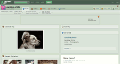 Desktop Screenshot of caroline-photo.deviantart.com
