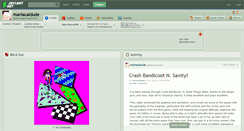 Desktop Screenshot of maniacaldude.deviantart.com