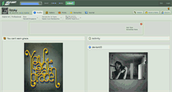 Desktop Screenshot of lizzay.deviantart.com