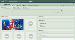 Desktop Screenshot of code-1234.deviantart.com