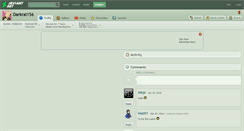 Desktop Screenshot of darkrai156.deviantart.com