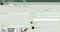 Desktop Screenshot of cptstarlight.deviantart.com