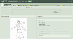 Desktop Screenshot of kamuishinjo.deviantart.com