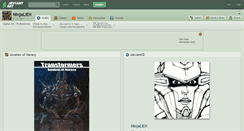 Desktop Screenshot of ninjalieh.deviantart.com