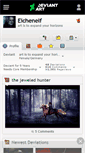Mobile Screenshot of eichenelf.deviantart.com
