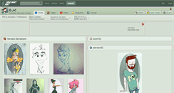 Desktop Screenshot of e-j-c.deviantart.com