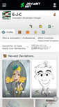 Mobile Screenshot of e-j-c.deviantart.com