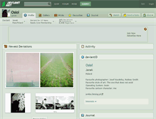 Tablet Screenshot of osiol.deviantart.com