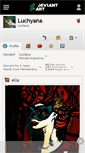 Mobile Screenshot of luchyana.deviantart.com