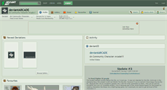 Desktop Screenshot of deviantarcade.deviantart.com