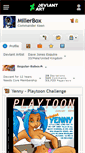 Mobile Screenshot of millerbox.deviantart.com