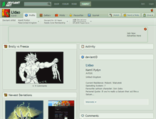Tablet Screenshot of lidao.deviantart.com
